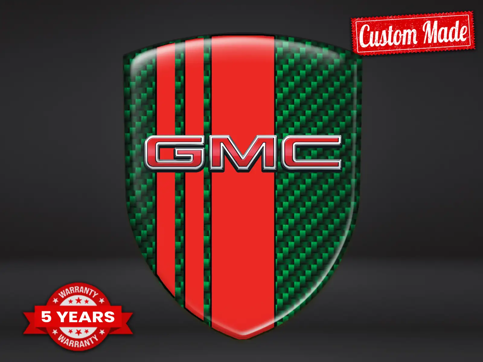 GMC Silikonembleme Sportlich Stilvoll Pro Max Robust